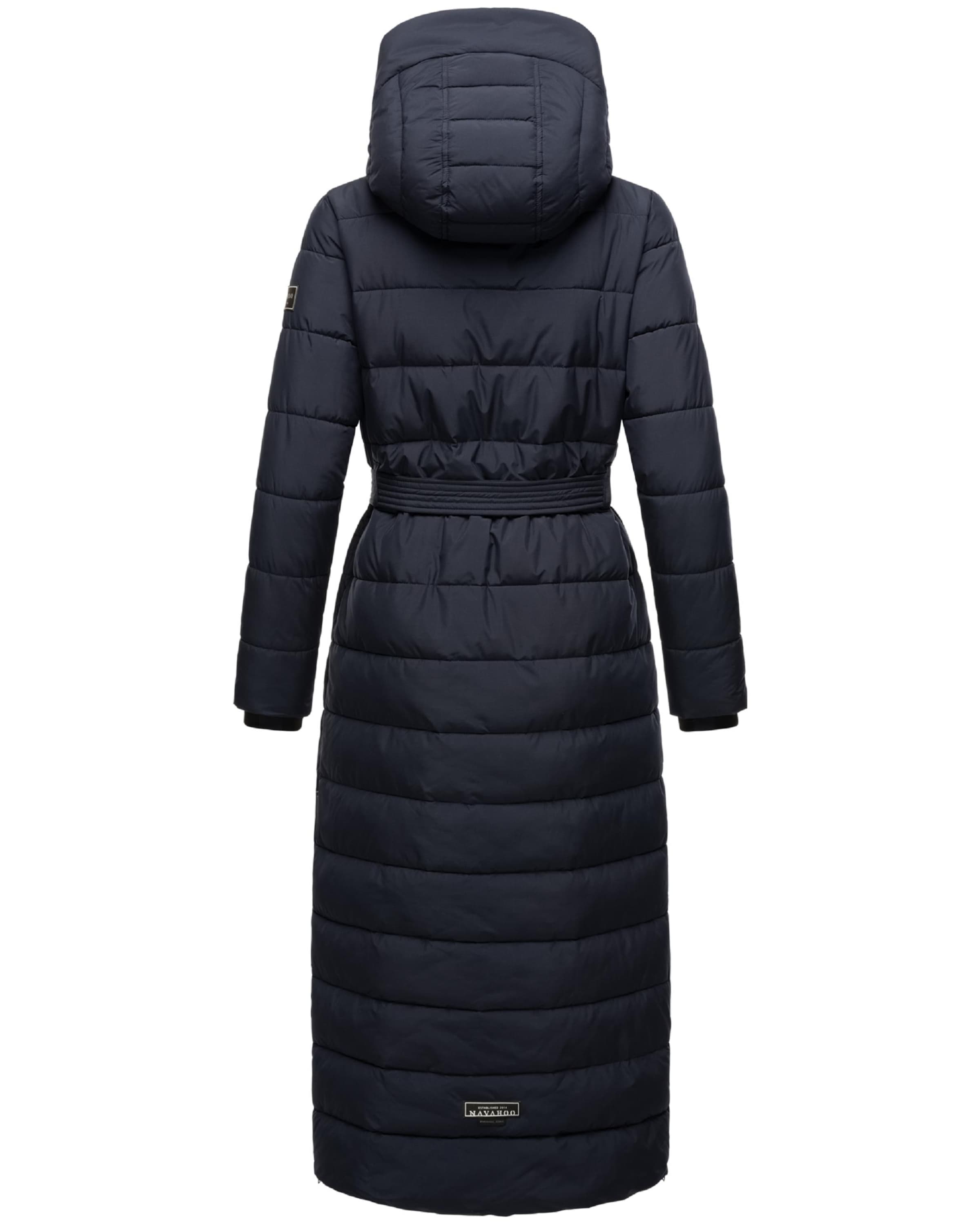 NAVAHOO Χειμερινό παλτό 'Das Teil XIV' σε μπλε