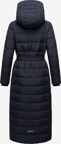 NAVAHOO Winter Coat 'Das Teil XIV' in Blue