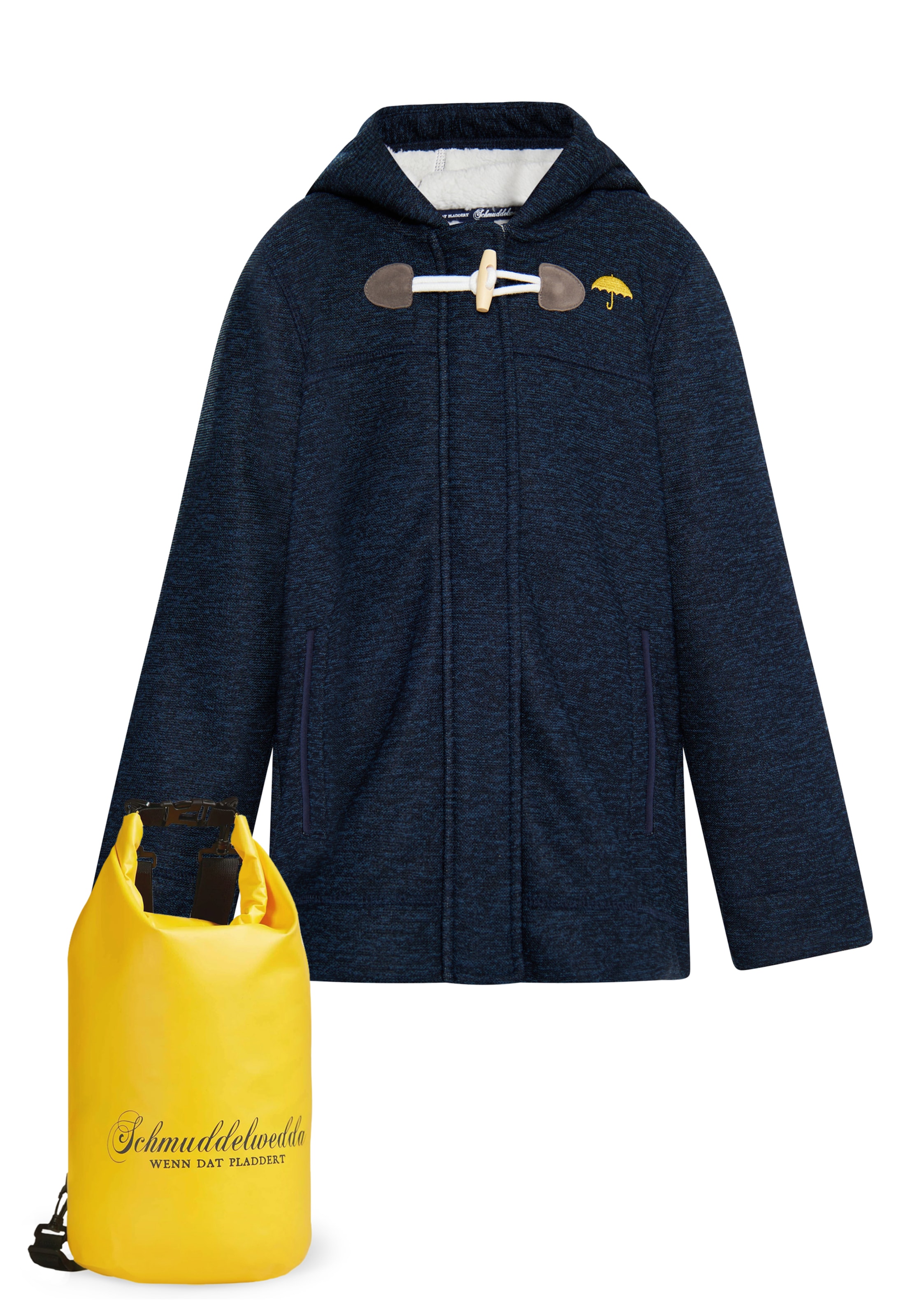 Schmuddelwedda - Chaqueta polar en azul: frente