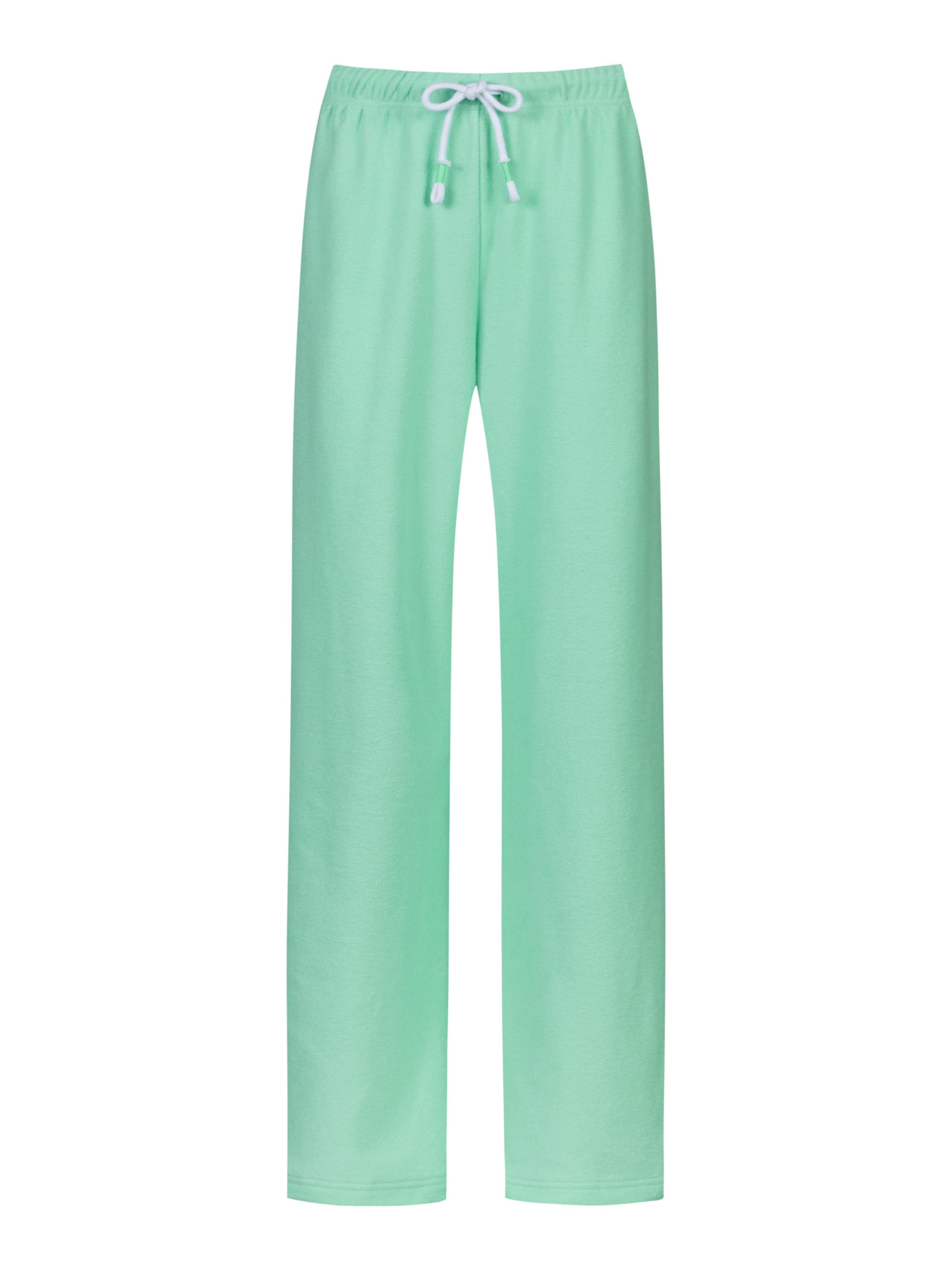 Pantalon de pyjama Mey en vert : devant