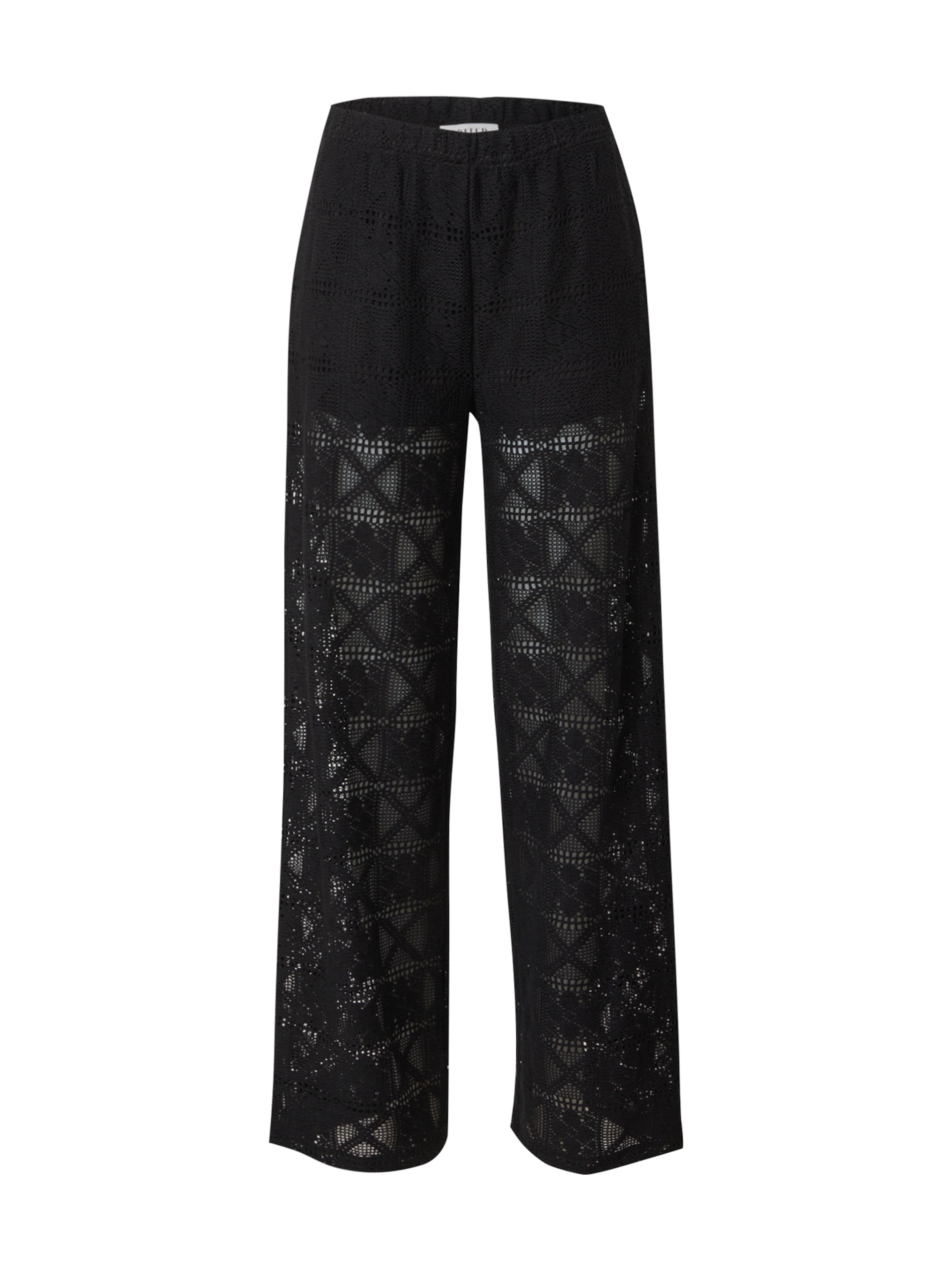 Regular Pantaloni 'Savanna' de la EDITED pe negru: față