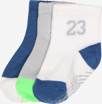 Jordan Ponožky – bílá: přední strana