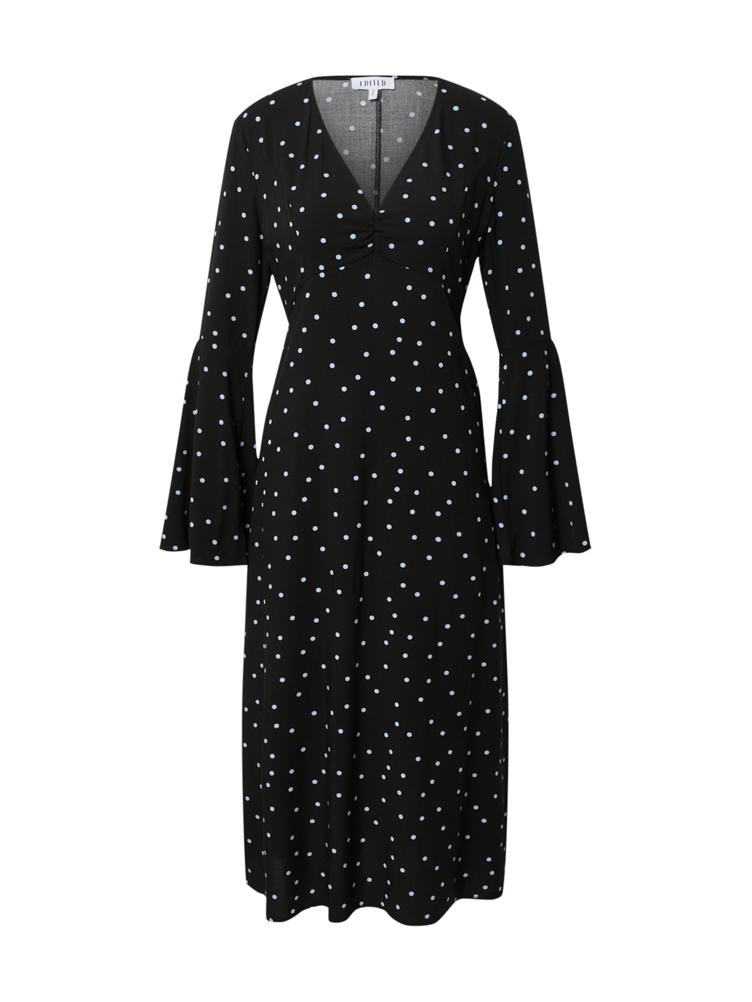 EDITED Šaty 'Bailee' - Čierna: predná strana