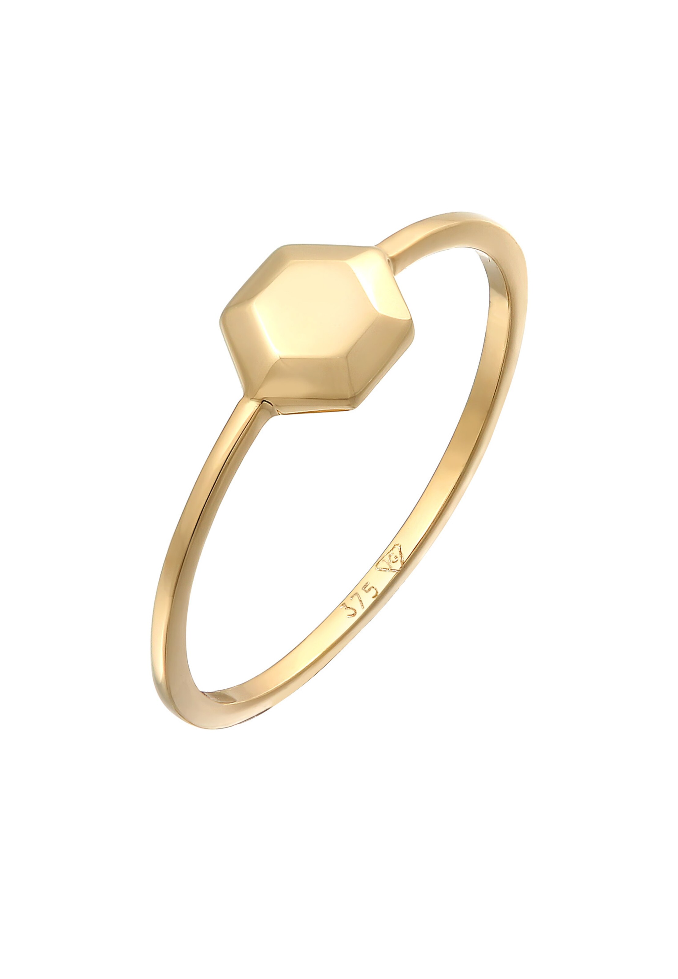 ELLI PREMIUM Ring in Gold: Vorderseite