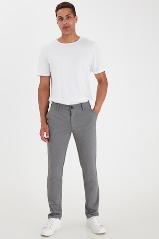 BLEND Skinny Chino Pants 'Napa' in Grey