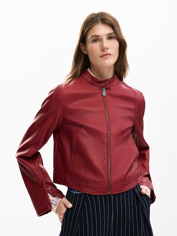 Desigual Демисезонная куртка в Красный: спереди