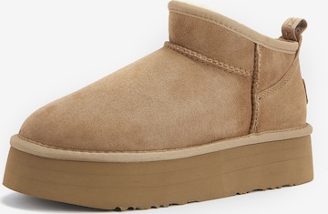 Australia Luxe Collective - Botines en marrón: frente