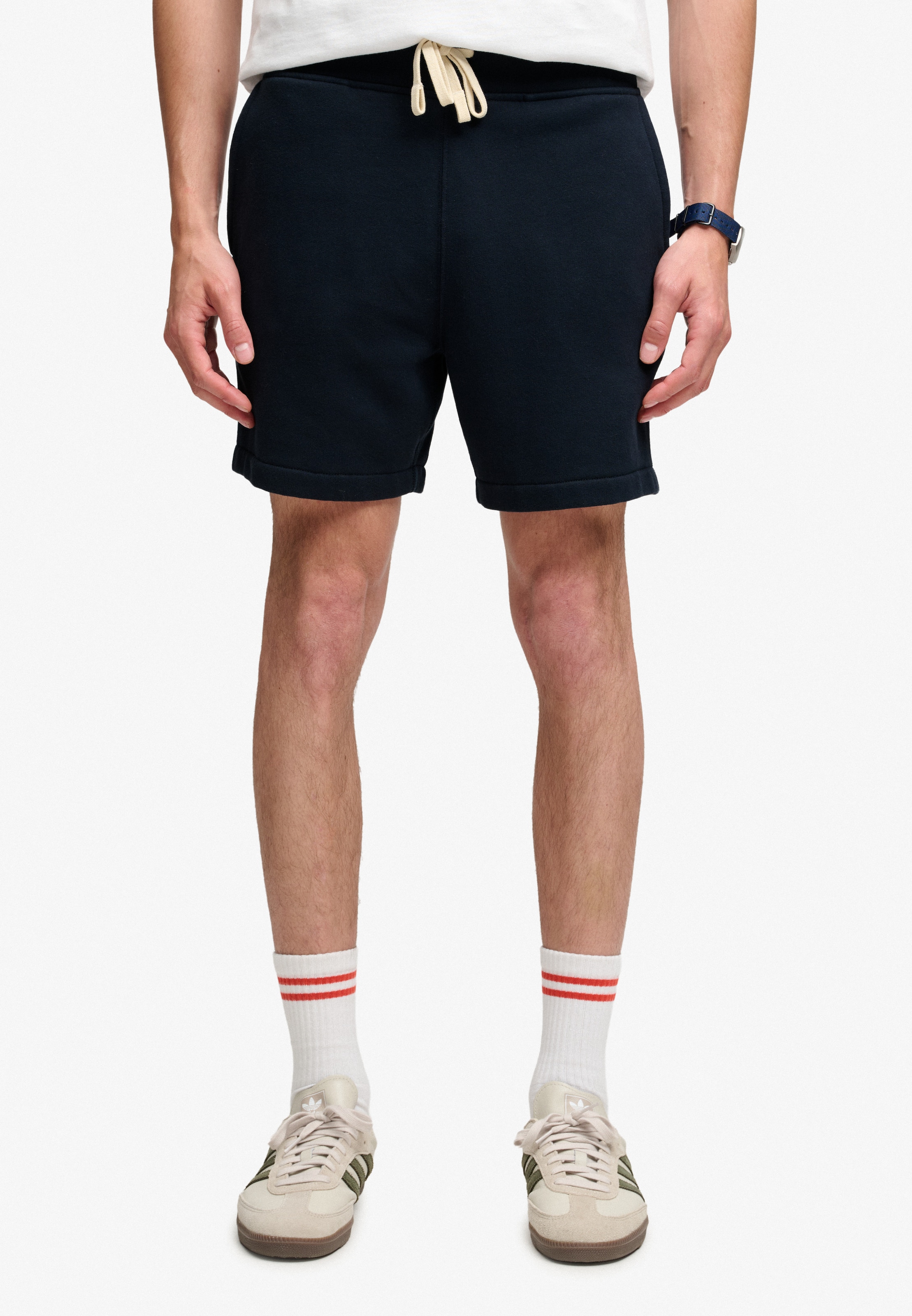 Superdry & Co Loosefit Hose in Blau: Vorderseite