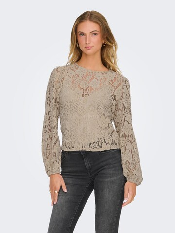 JDY Blouse 'JDYDREAM' in Beige: front