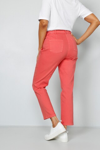 MIAMODA Regular Pants in Orange