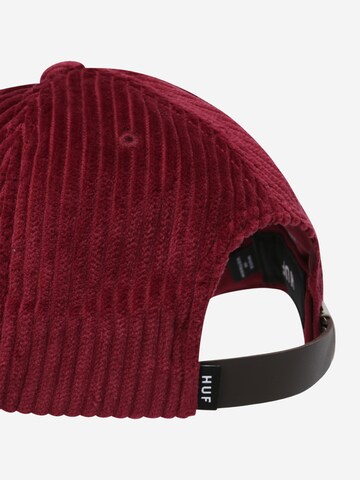 Casquette HUF en rouge