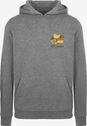 Sweat-shirt 'Woodstock' F4NT4STIC en gris : devant