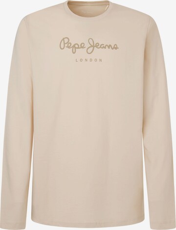 Pepe Jeans Shirt ' EGGO ' in Beige: front