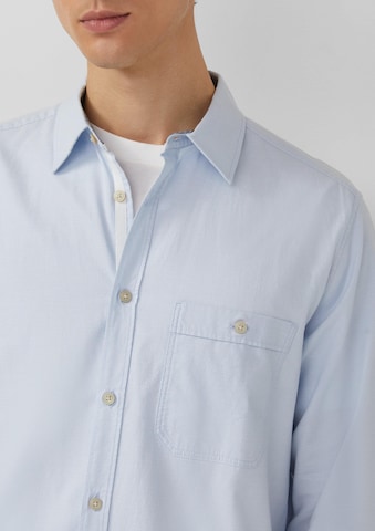 s.Oliver Regular fit Overhemd in Blauw