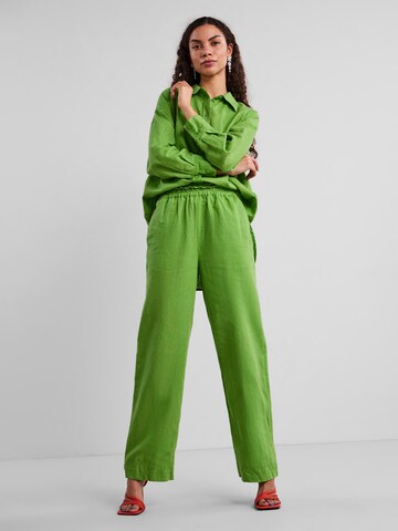 Y.A.S Normální Kalhoty – zelená