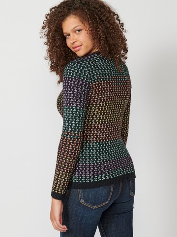 KOROSHI Pullover in Mischfarben