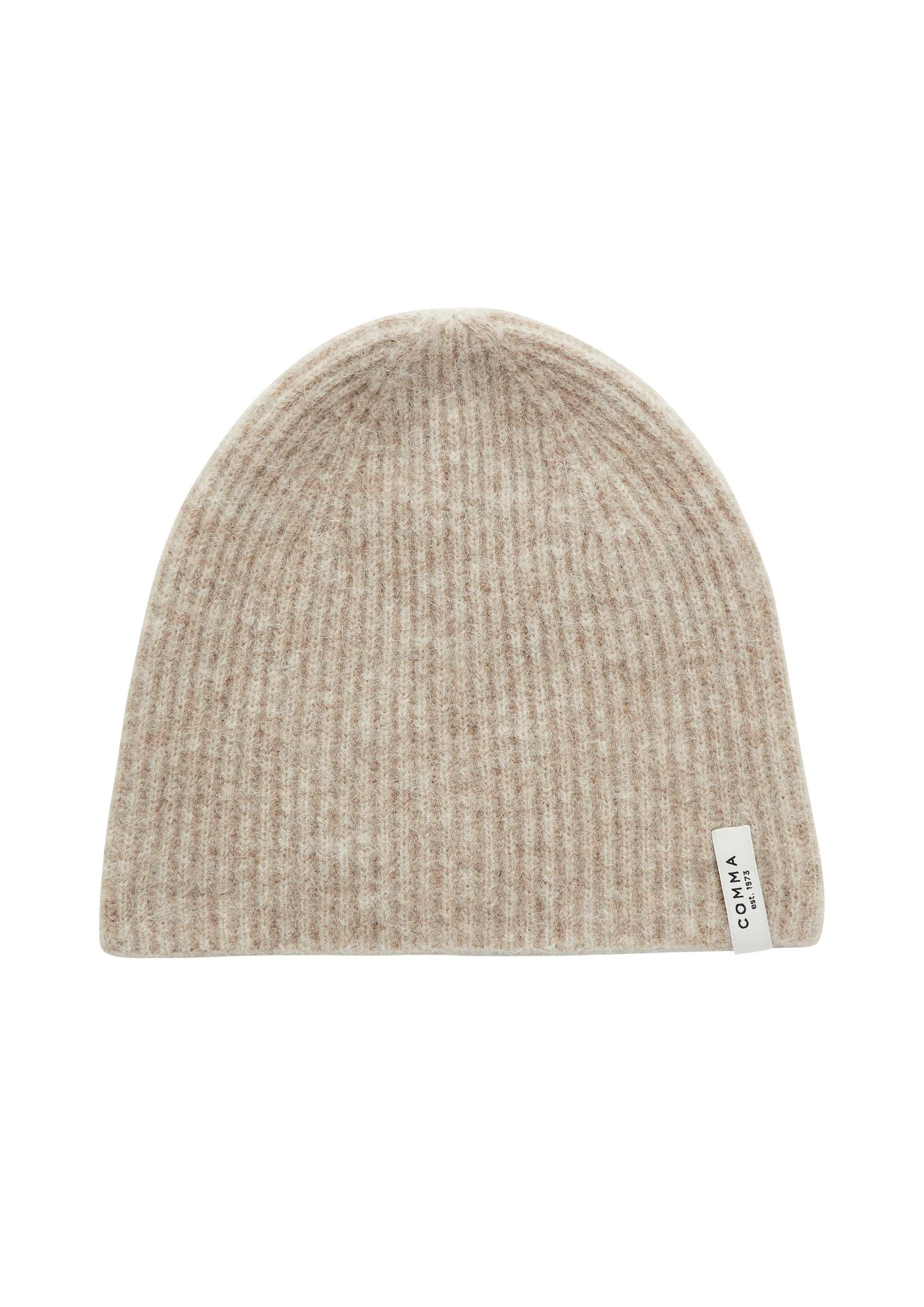 COMMA Beanie in Beige: front