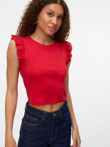 VERO MODA Top 'VMSilje' in Red: front