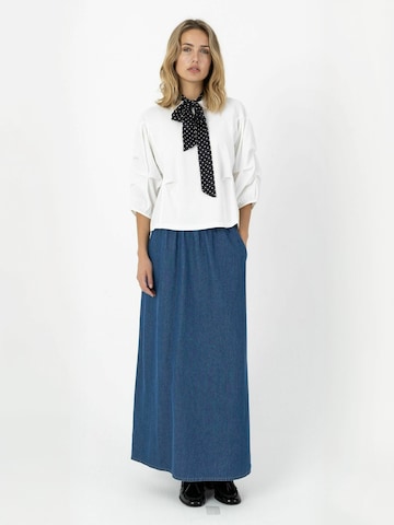 T-shirt ' Blouse ' Coster Copenhagen en blanc : devant