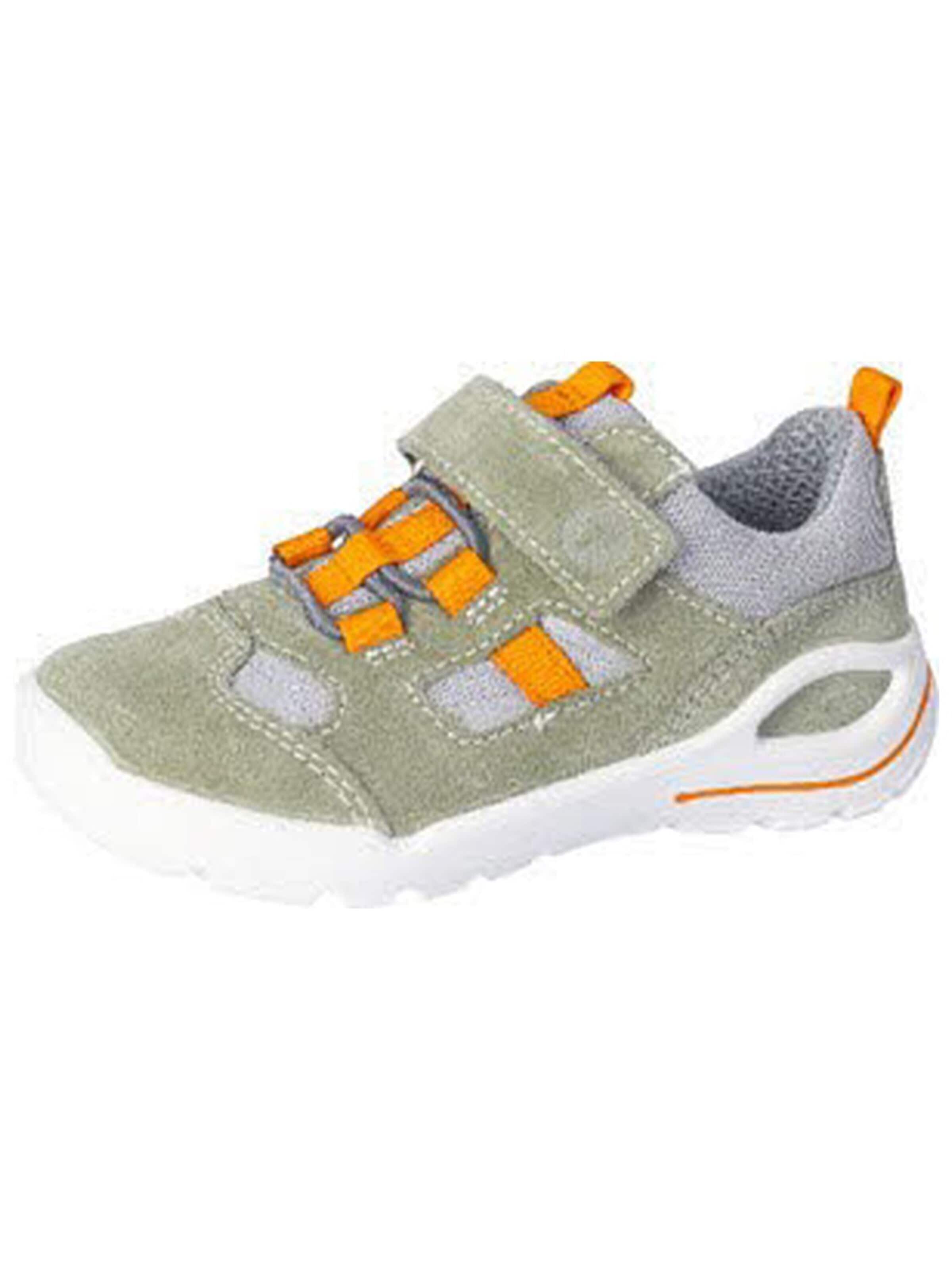 RICOSTA Trainers 'Sneaker Jungen 50 6900302 530 Leder-Mix in grün' in Green: front