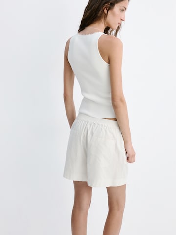 MANGO - Top 'ASAD' en beige