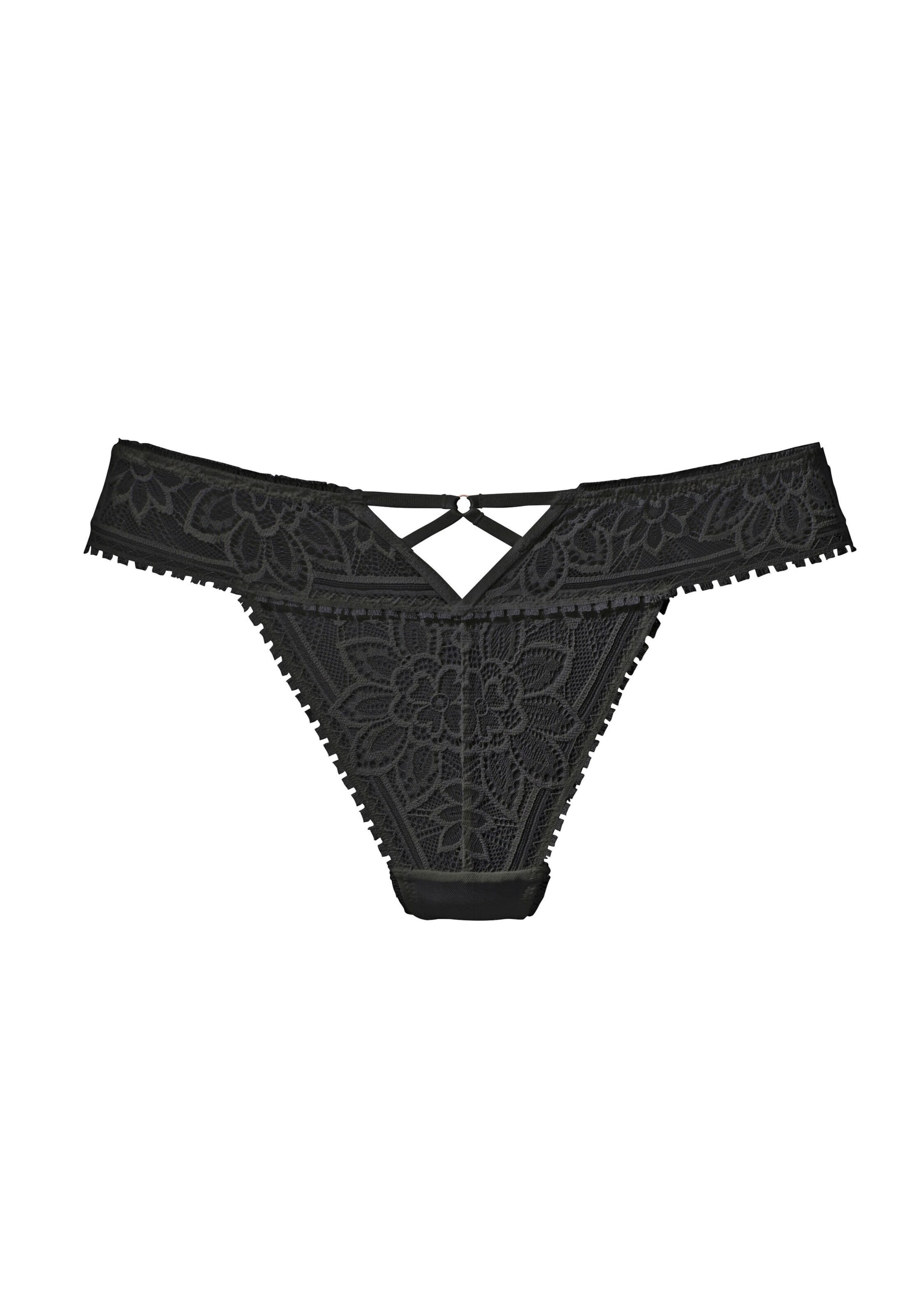 LASCANA String in Schwarz: Vorderseite