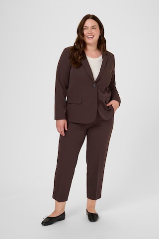KAFFE CURVE Blazer in Brown