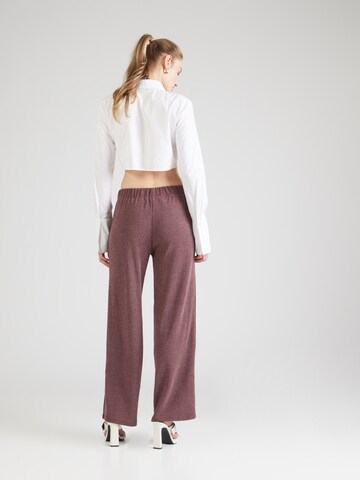 VERO MODA Wide leg Trousers 'VMLUNA' in Red