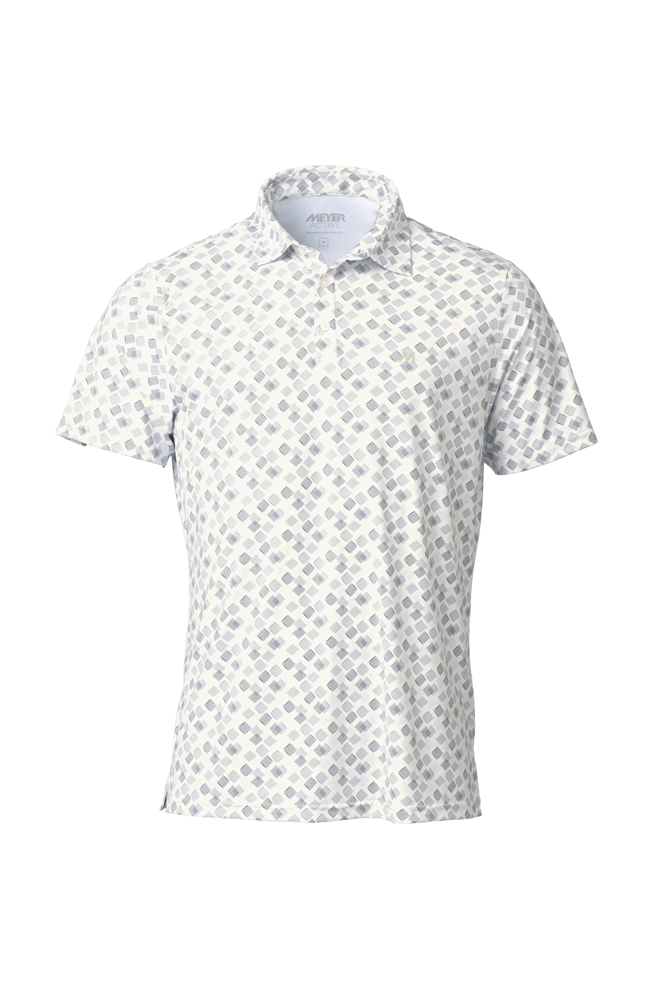 T-Shirt MEYER en blanc : devant