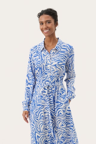 Robe-chemise Part Two en bleu