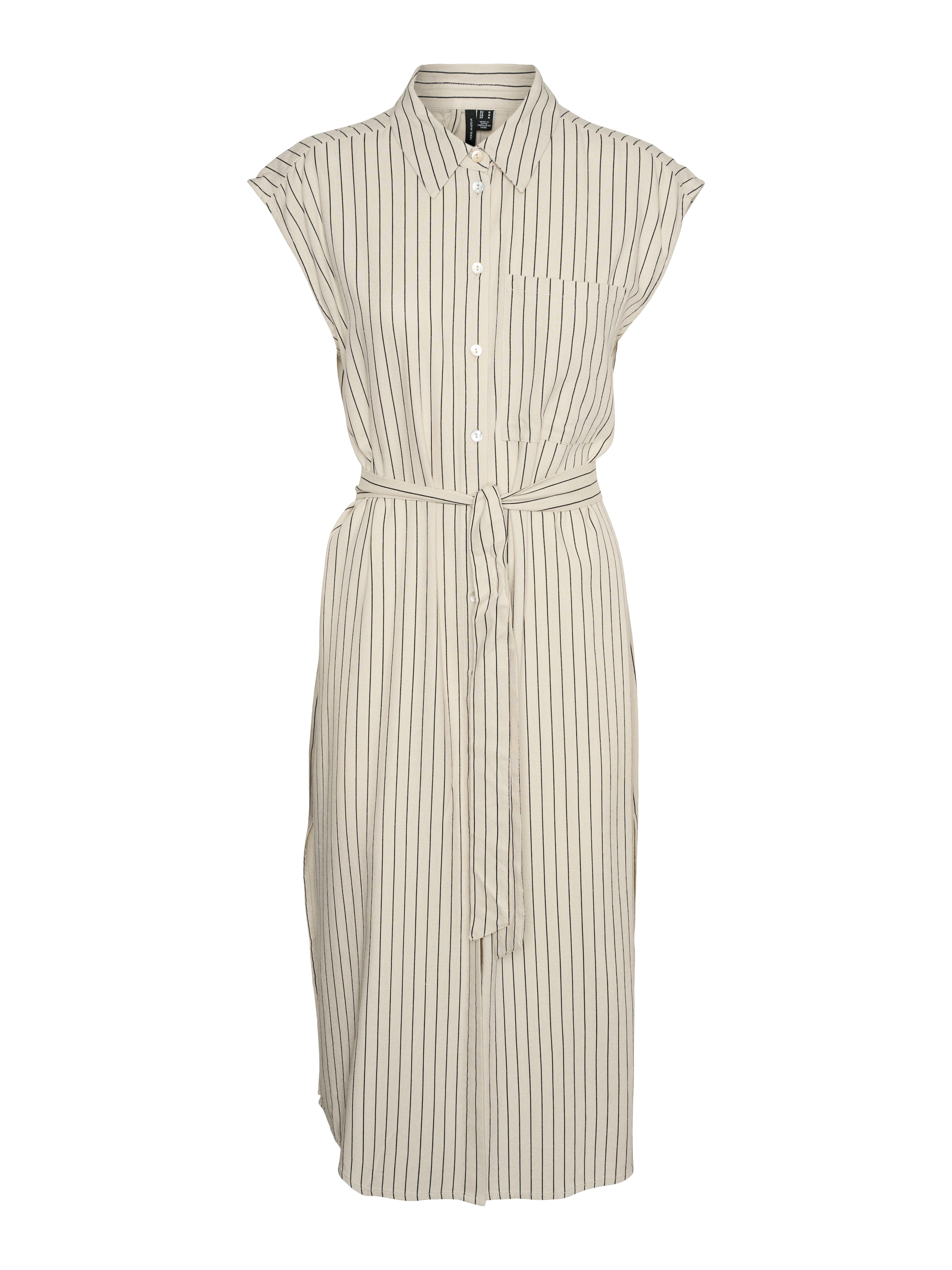 VERO MODA Sukienka koszulowa 'VMMYMILO' w kolorze szary: przód