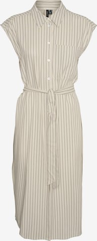 VERO MODA Shirt dress 'VMMYMILO' in Grey: front