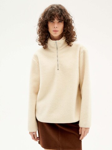 Thinking MU Pullover 'Elsa' in Beige: predná strana