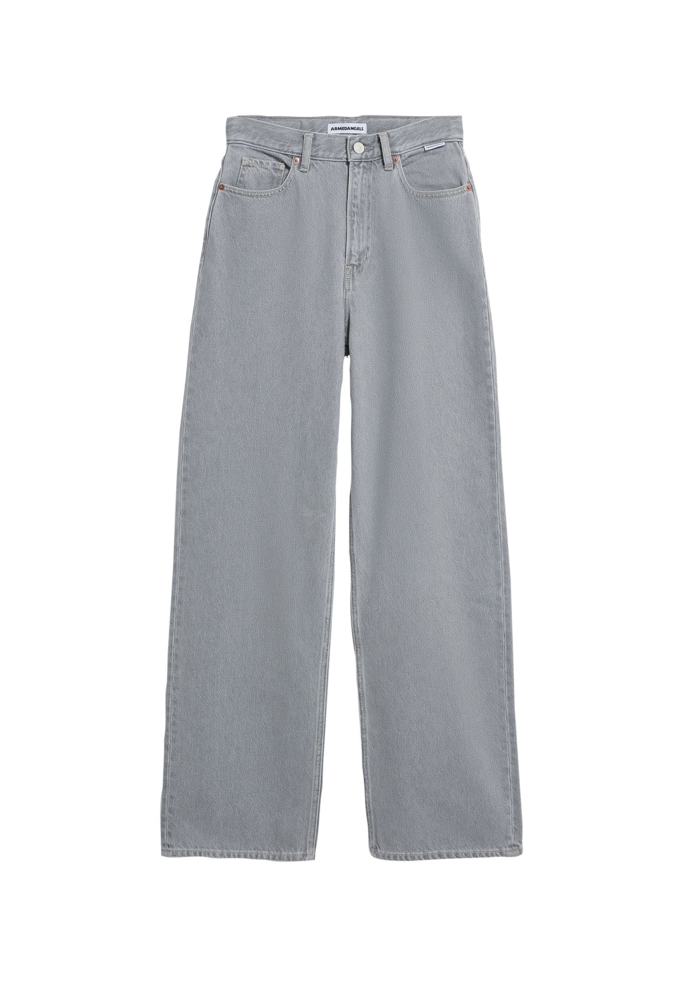 Regular Jean ARMEDANGELS en gris : devant