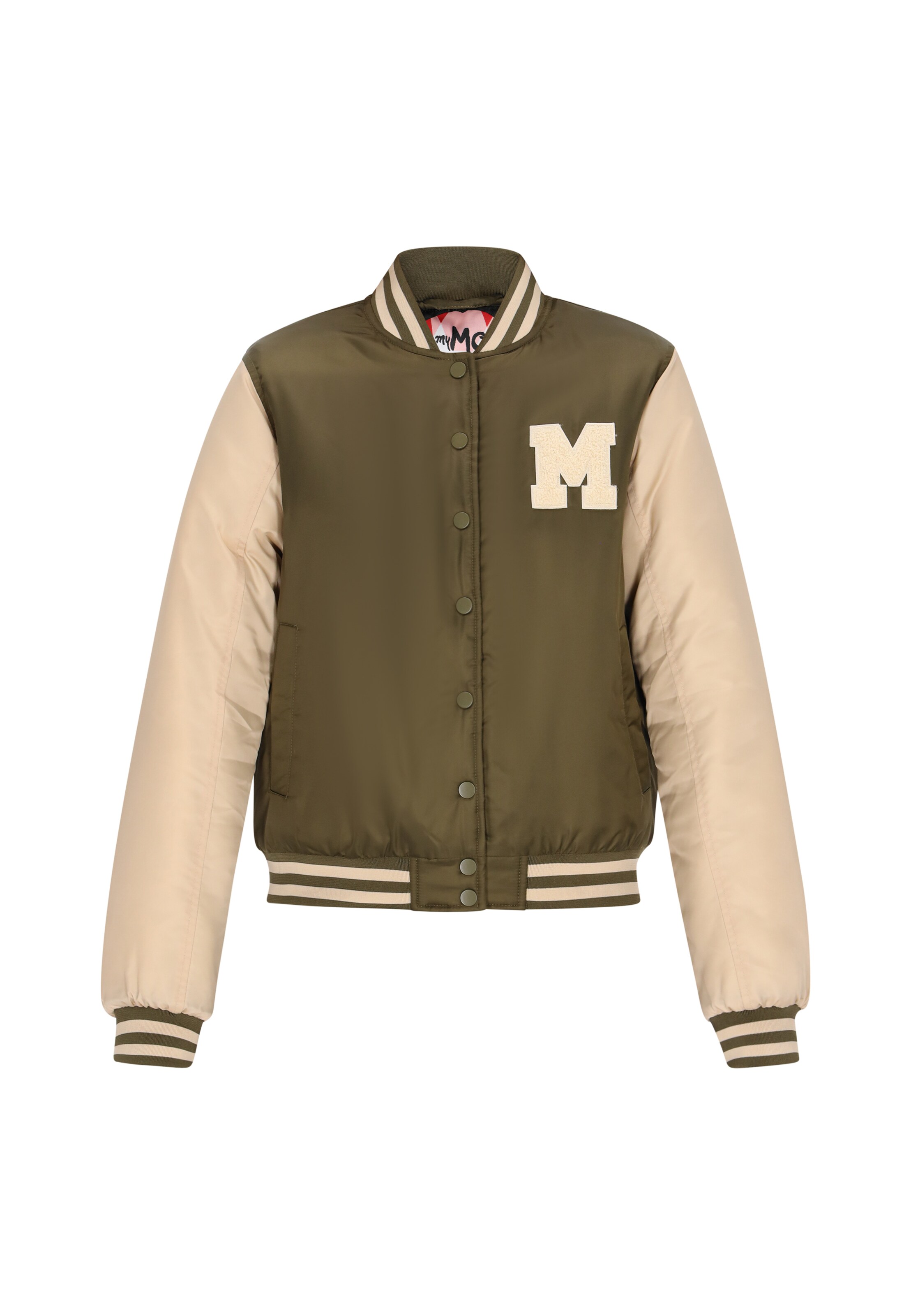 myMo ROCKS Tussenjas in Groen: voorkant