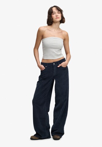 Superdry & Co Top 'Athletic Essentials' in Grau