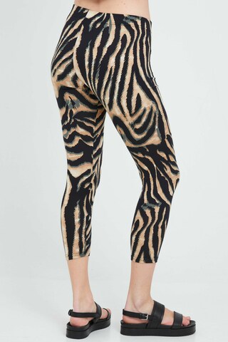 Fransa Skinny Leggings in Black: front