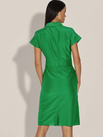 Robe-chemise MADELEINE en vert