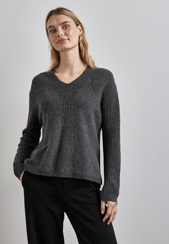 STREET ONE Sweater in Grey