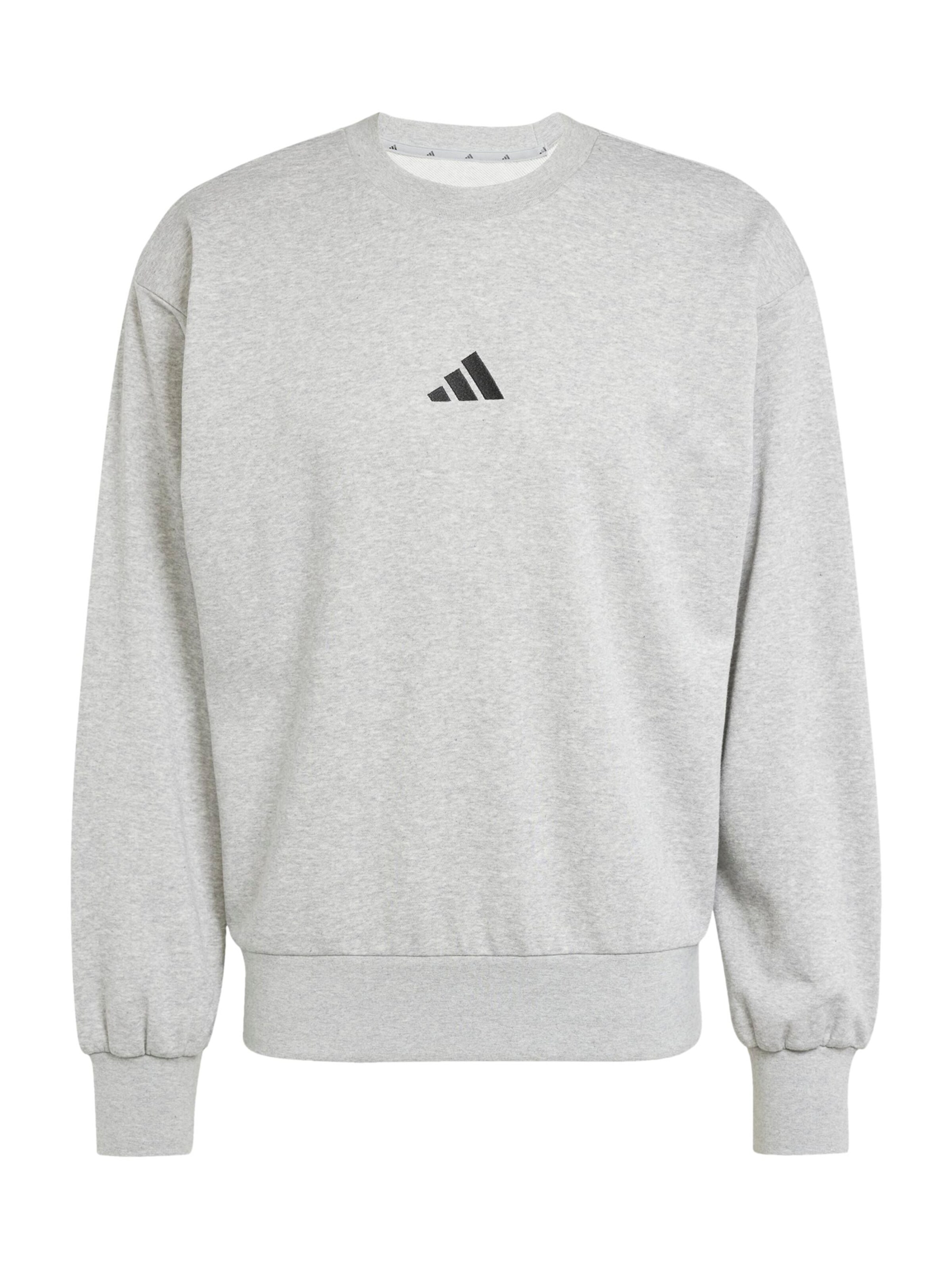 ADIDAS SPORTSWEAR Sportsweatshirt 'FEELCOZY' in Grijs: voorkant