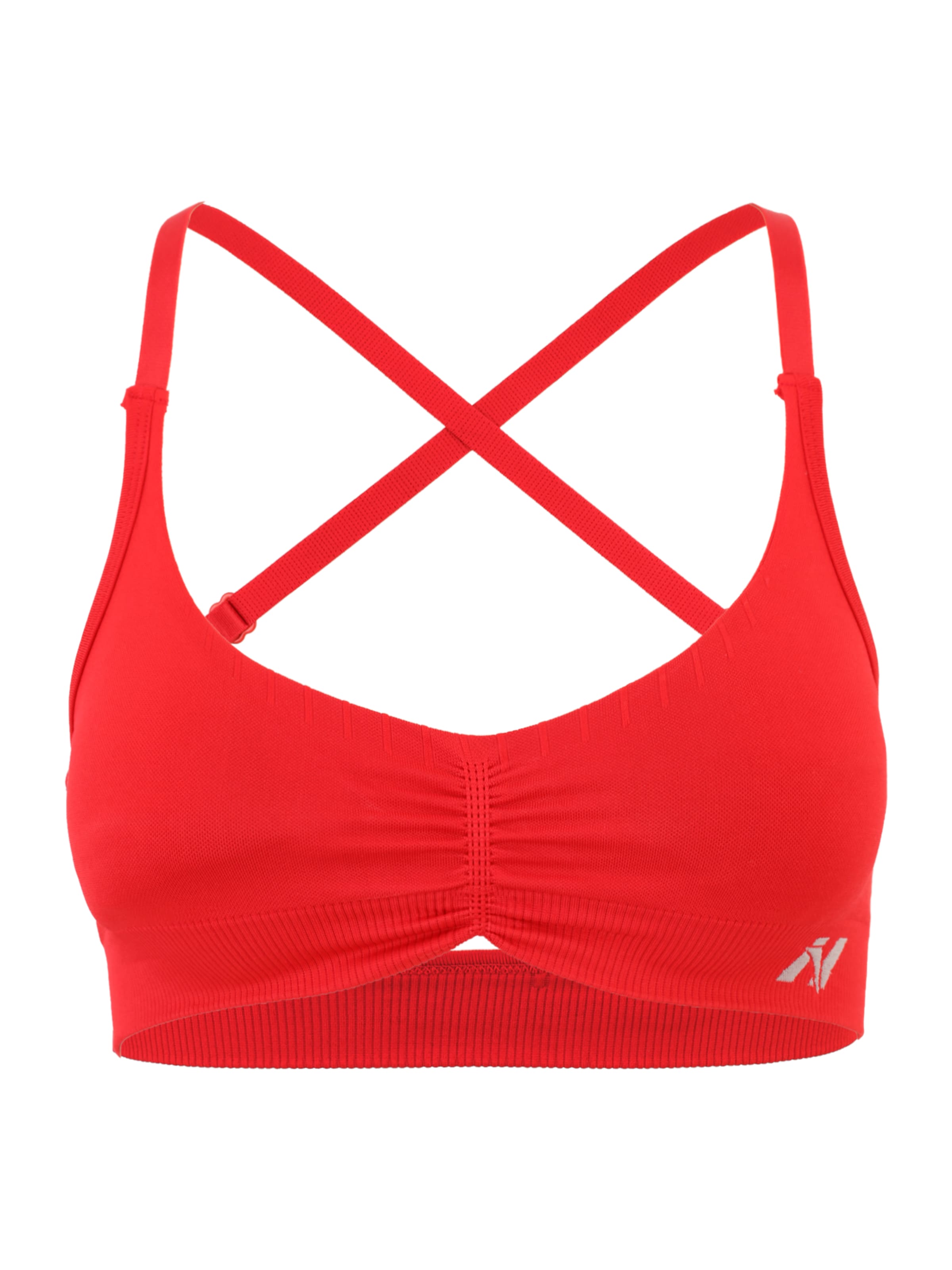 NEBBIA Бюстье Спортивный бюстгальтер в Красный: спереди