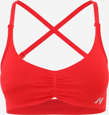 NEBBIA Бюстье Спортивный бюстгальтер в Красный: спереди