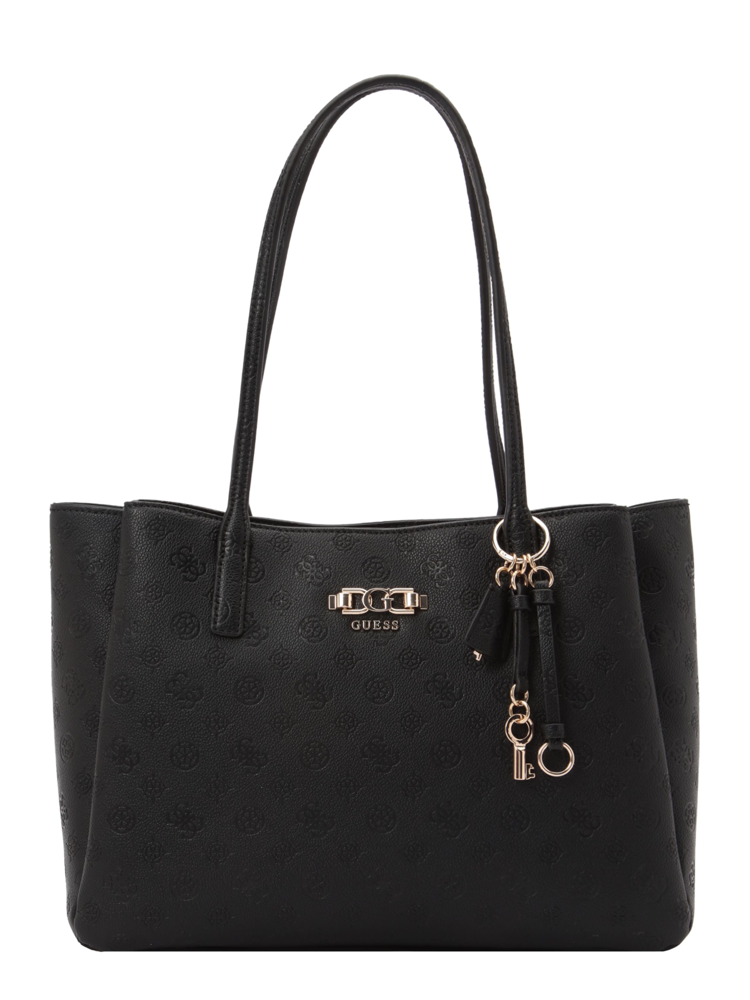 Borsa a mano 'ANISE' di GUESS in nero: frontale