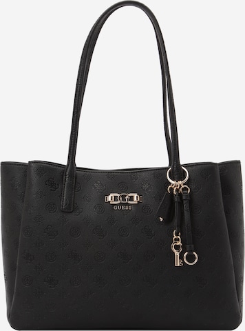 Borsa a mano 'ANISE' di GUESS in nero: frontale