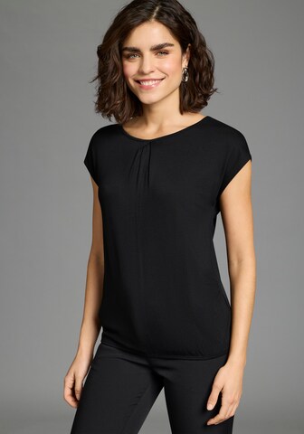 LAURA SCOTT Shirt in Black: front