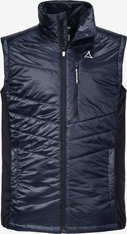 Schöffel Sportbodywarmer 'Stams' in Blauw: voorkant