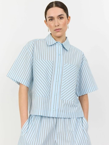 Camicia da donna ' LAUREN ' di Levete Room in blu: frontale