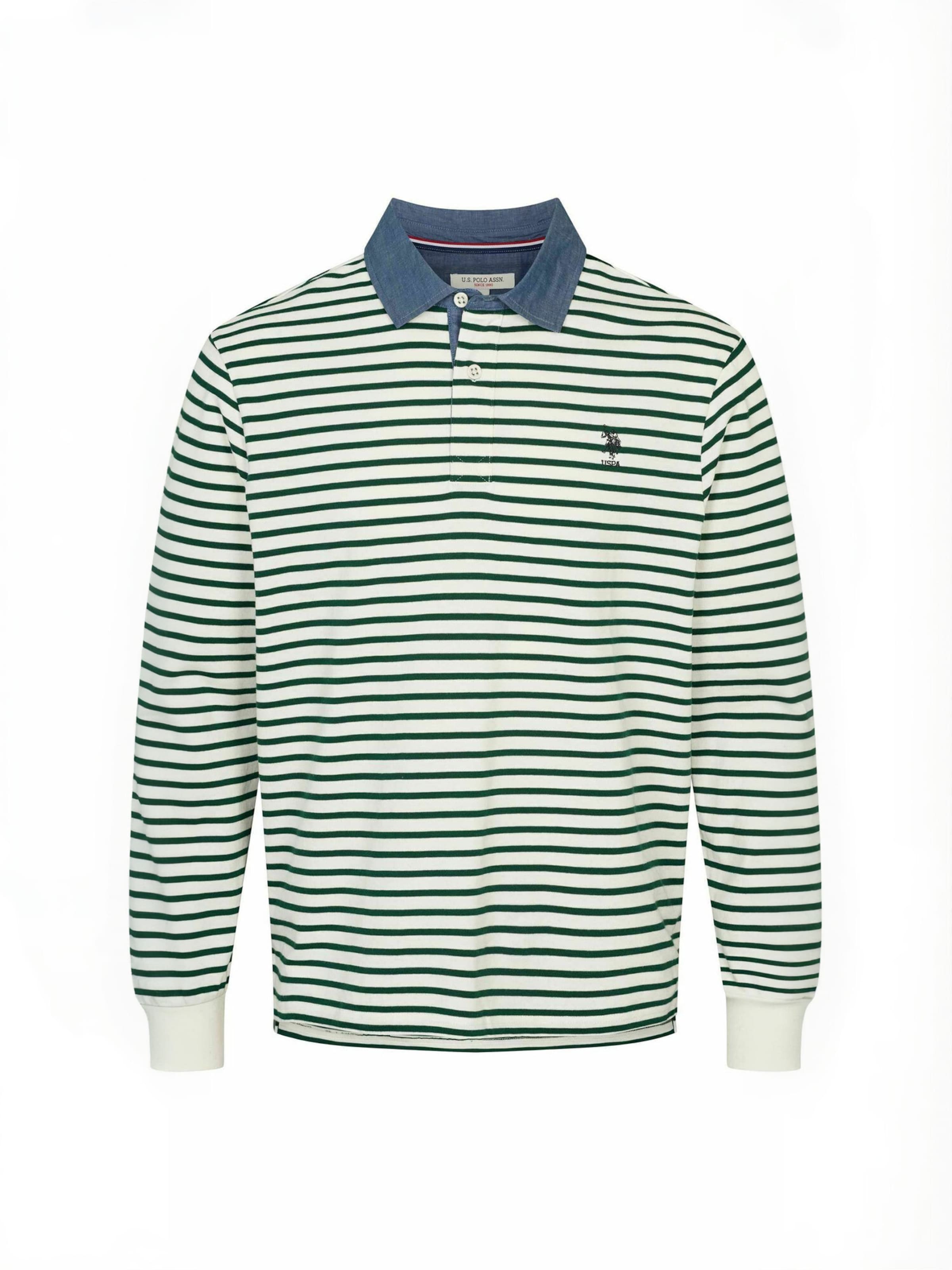 U.S. POLO ASSN. Regular fit Overhemd ' UMDex ' in Wit: voorkant