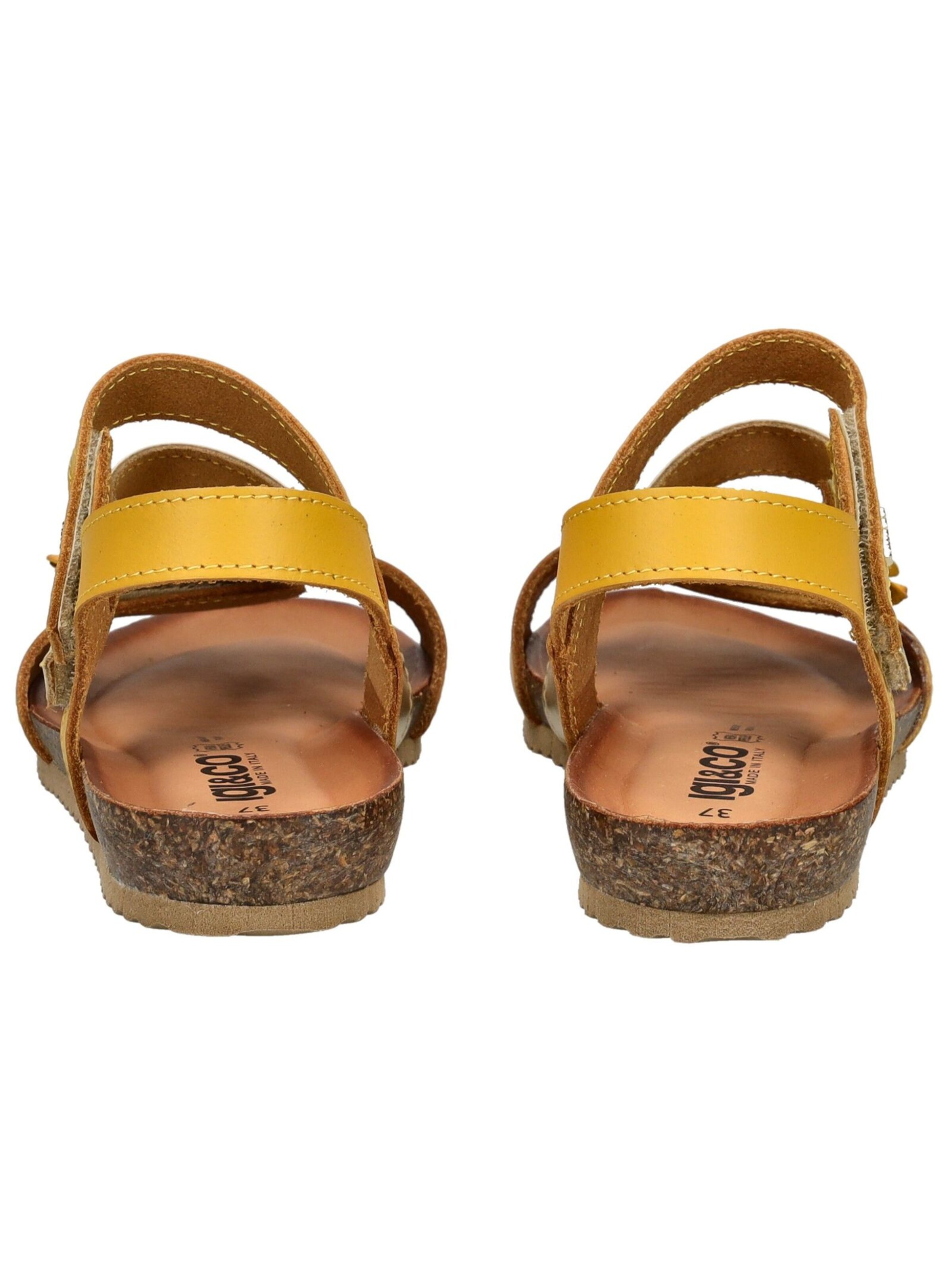 IGI&CO Strap Sandals in Yellow