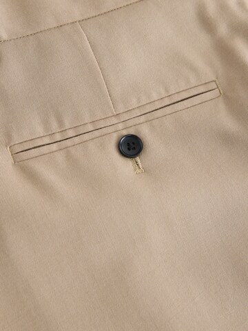 Next Обычный Плиссированные брюки 'Motion Flex' в Бежевый